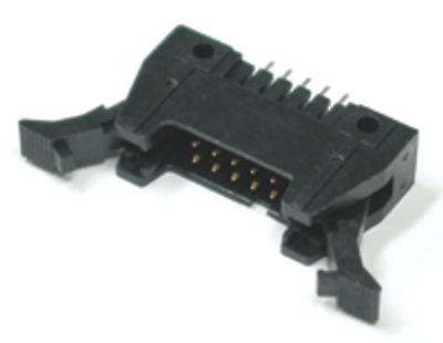 Liitin piirilevylle 10-nap. uros suora lukituksella