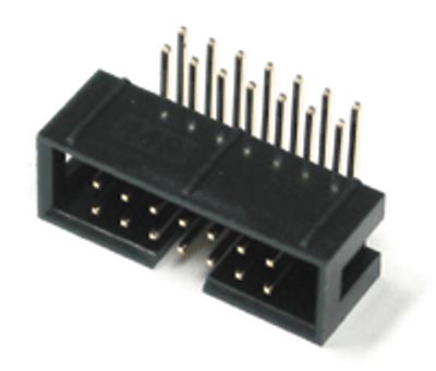 Liitin piirilevylle 14-nap. uros kulma