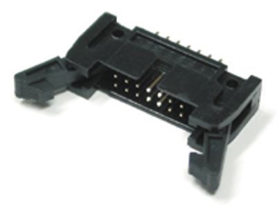 Liitin piirilevylle 14-nap. uros suora lukituksella