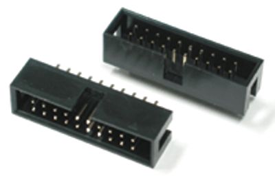 Liitin piirilevylle 20-nap. uros suora