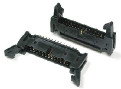 Liitin piirilevylle 26-nap. uros suora lukituksella