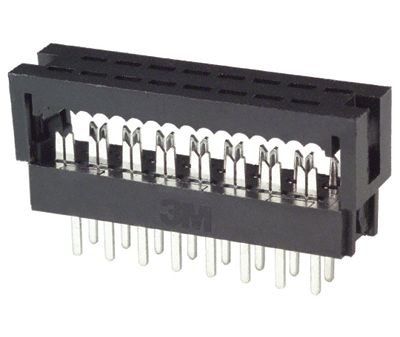 Nauhakaapeliliitin piirilevylle 16-nap.