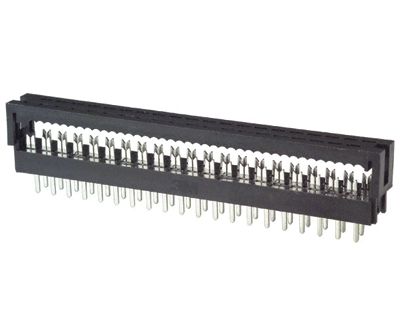 Nauhakaapeliliitin piirilevylle 40-nap.