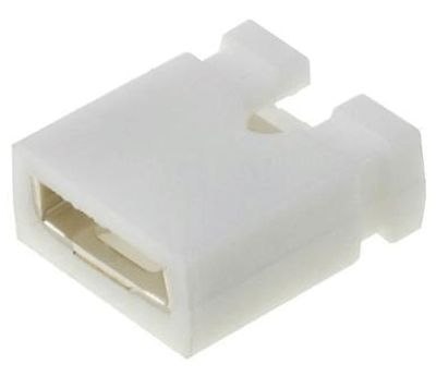 Oikosulkupala 2,54mm valkoinen