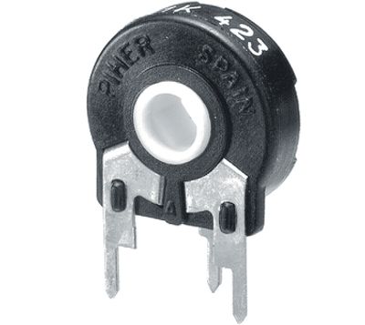 Hiilitrimmeripotentiometri pystymalli 10x5mm 50kohm (PT15NH05503A2020S)