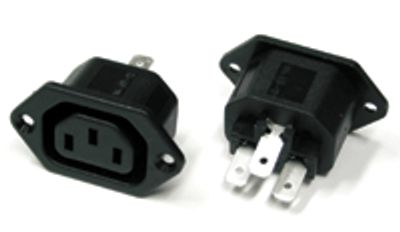 Kojerunkoliitin naaras, 6,3mm pikaliittimet