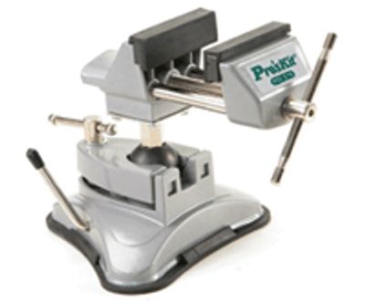 Ruuvipuristin imukuppikiinnityksellä