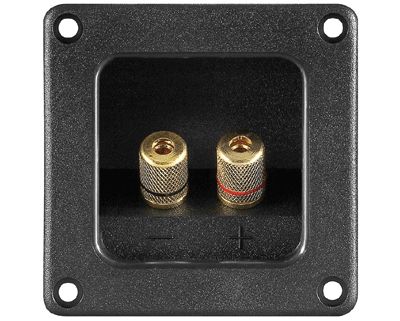 Kullattu kaiutinterminaali 2-os. upotettava