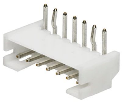 Runkoliitin piirilevylle kulma PH-sarja 7-nap. (S7B-PH-K-S)