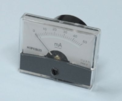 Paneelimittari 60,5x47mm 50mAdc *