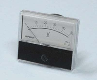 Paneelimittari 71x60,5mm 50Vdc