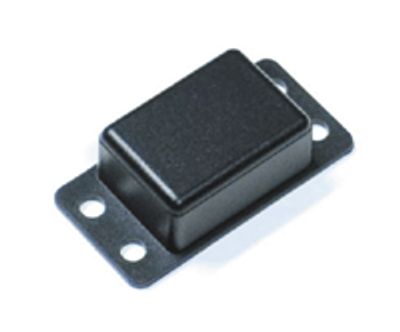 Muovikotelo kiinnityskulmilla 34,4x23,4x16,8mm musta