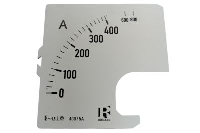 Asteikko EQ72-sarja 72x72mm 0-400A (2x)