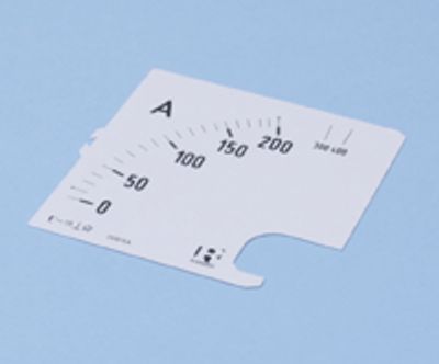 Asteikko EQ96-sarja 96x96mm 0-200A (2x)