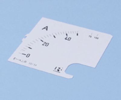 Asteikko EQ96-sarja 96x96mm 0-50A (2x)