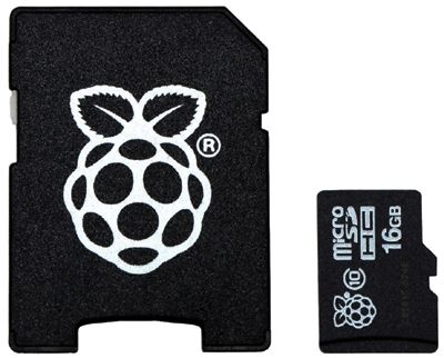 Micro-SDHC-muistikortti 16Gb (class 10) + NOOBS V2