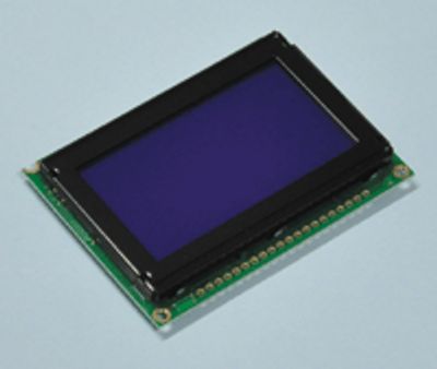 Graafinen LCD-näyttö 128x64 merkkiä taustavalolla