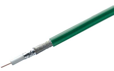 Koaksiaalikaapeli RG-59B/U 75ohm vihreä