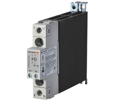 Puolijohderele DIN-kiskoon 20-275Vac/42-600Vac 30A