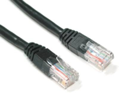 Cat5e-liitäntäkaapeli UTP musta 30m Cat5e-liitäntäkaapeli UTP musta 30m