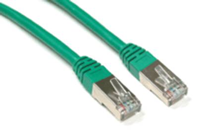 Cat5e-liitäntäkaapeli FTP vihreä 0,25m * Cat5e-liitäntäkaapeli FTP vihreä 0,25m *