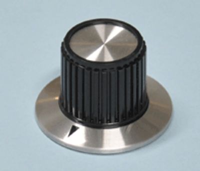 Laitenuppi 6,35mm/36,8mm osoittimella