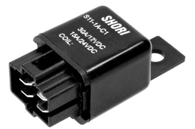 Autorele 1 sulkeutuva kosketin 24Vdc 30A (S11-1A-C1-24VDC)