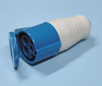 CEE-jatkopistoke naaras 2-nap. + maa 16A 230Vac