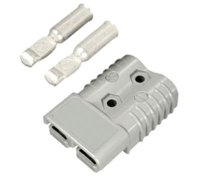 Latauspistoke 2-napainen 36V 175A harmaa