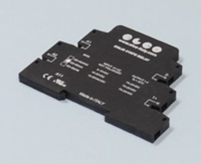 Puolijohderele DIN-kiskoon 10-32Vdc/0-35Vdc 8A