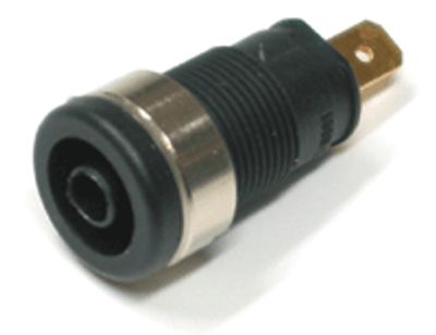 Turvabanaanihylsy 4mm musta