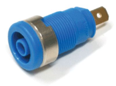 Turvabanaanihylsy 4mm sininen