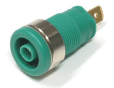 Turvabanaanihylsy 4mm vihreä