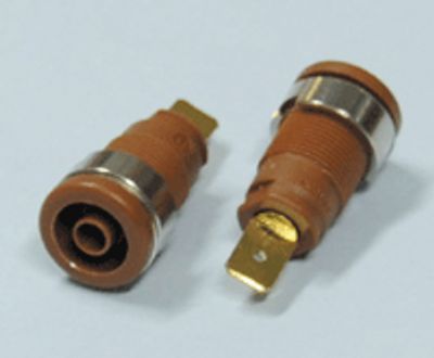 Turvabanaanihylsy 4mm ruskea