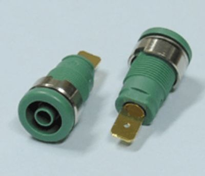 Turvabanaanihylsy 4mm vihreä