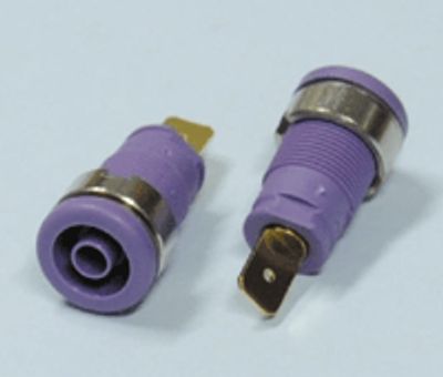 Turvabanaanihylsy 4mm violetti *