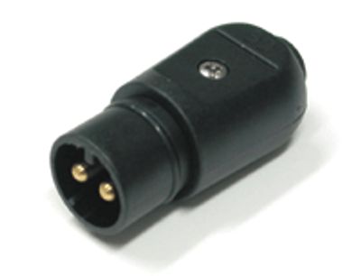 Suojajännitepistoke 2-nap. 12Vac