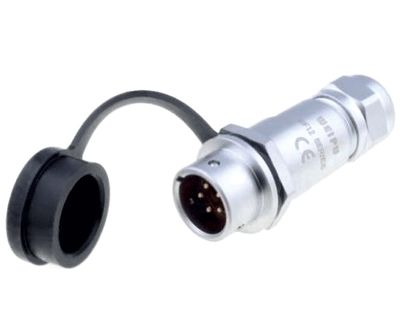 Vesitiivis jatkopistoke IP67 5-nap. uros