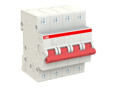 Vipukytkin DIN-kiskoon 4xON-OFF 32A 240Vac