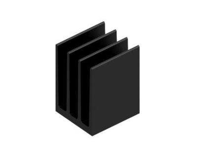 Jäähdytyslevy 2,8°K/W 37,5x34,5x50mm musta (SK134-37,5SA) * Jäähdytyslevy 2,8°K/W 37,5x34,5x50mm musta (SK134-37,5SA) *