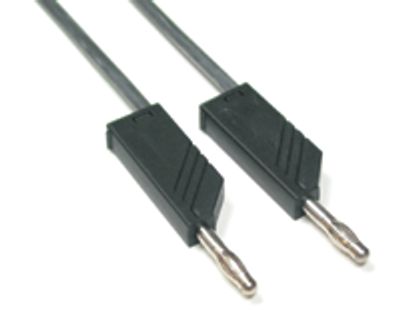 4mm banaanimittajohto silikoni 50cm musta