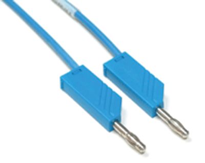 4mm banaanimittajohto silikoni 100cm sininen