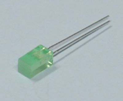 LED 5x5mm 1,3-8mcd vihreä