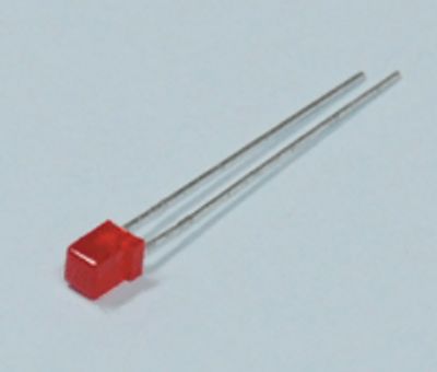 LED 3x3mm 5mcd punainen