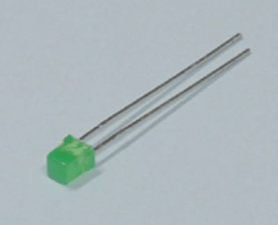 LED 3x3mm 5mcd vihreä