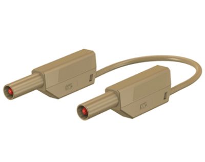 4mm turvabanaanimittajohto PVC 200cm ruskea