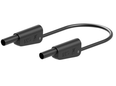 4mm turvabanaanimittajohto silikoni 25cm musta