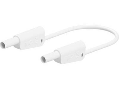 4mm turvabanaanimittajohto PVC 50cm valkoinen