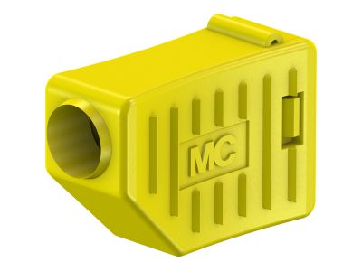 Banaanipistokkeen eriste SLS4B-sarja keltainen (22.2642-24)