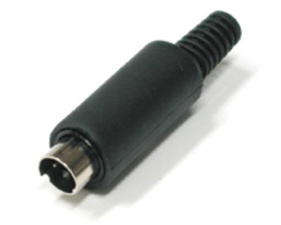 Mini-DIN-pistoke, 3-nap. uros